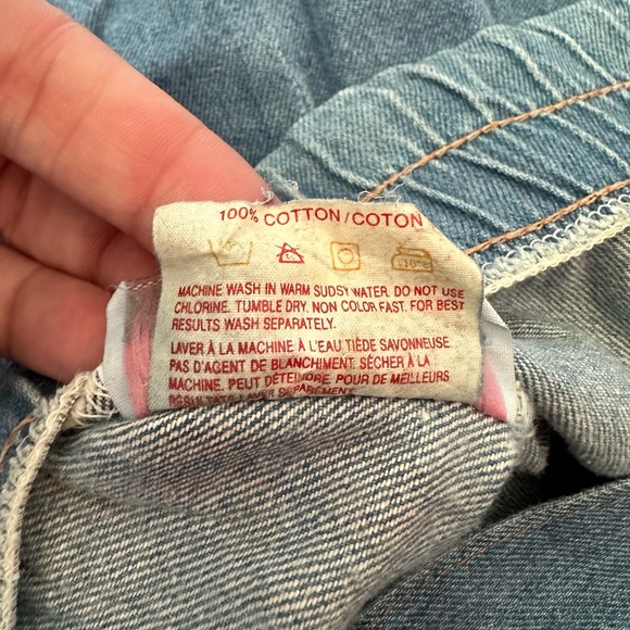 Vintage Denim Skirt by balaban Size 44 Made in Canada - Picture 5 of 8